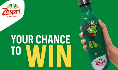 Free Zespri-branded Water Bottle